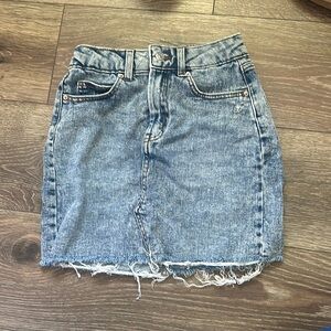 Jean skirt